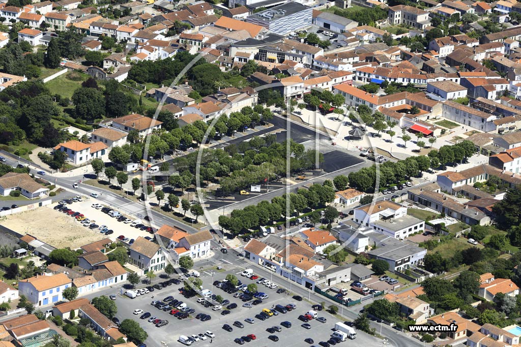 Photo arienne de Saint-Pierre-d'Olron