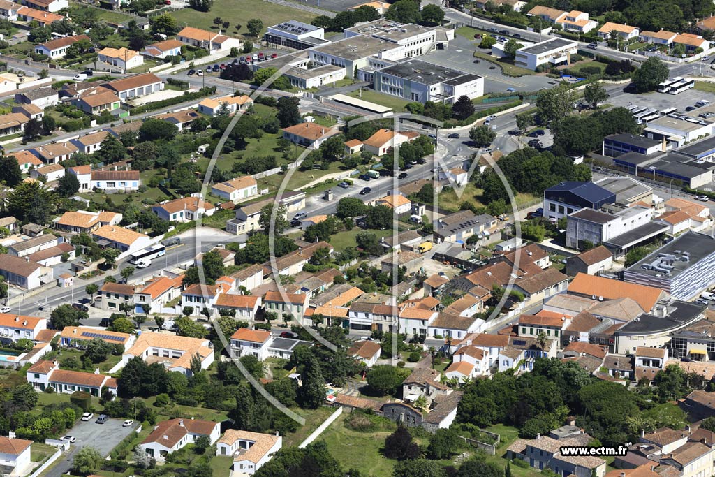 Photo arienne de Saint-Pierre-d'Olron