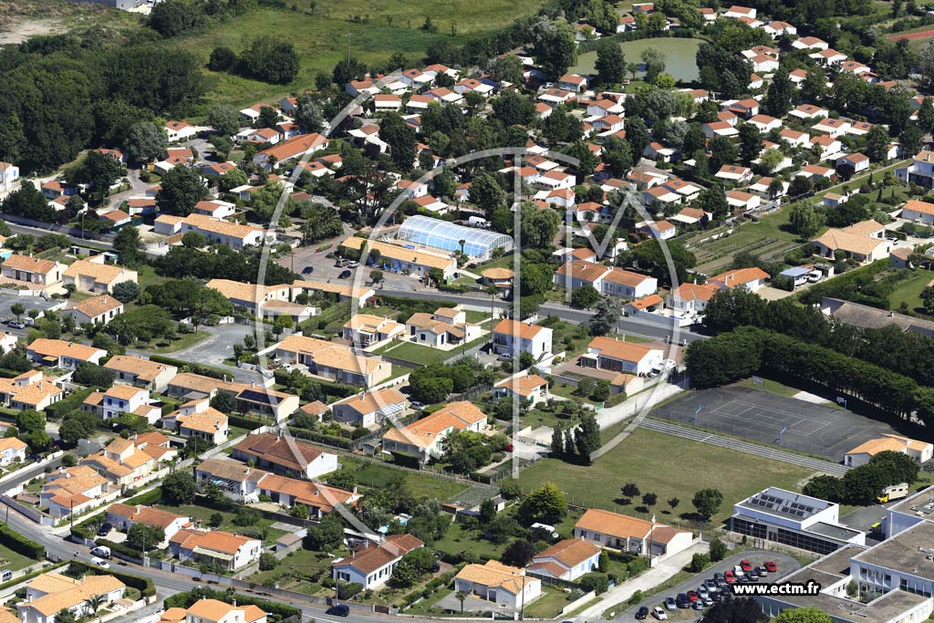Photo arienne de Saint-Pierre-d'Olron