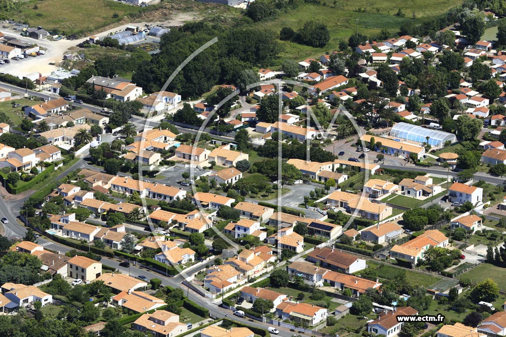 Photo arienne de Saint-Pierre-d'Olron
