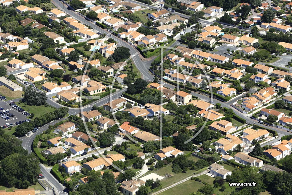 Photo arienne de Saint-Pierre-d'Olron