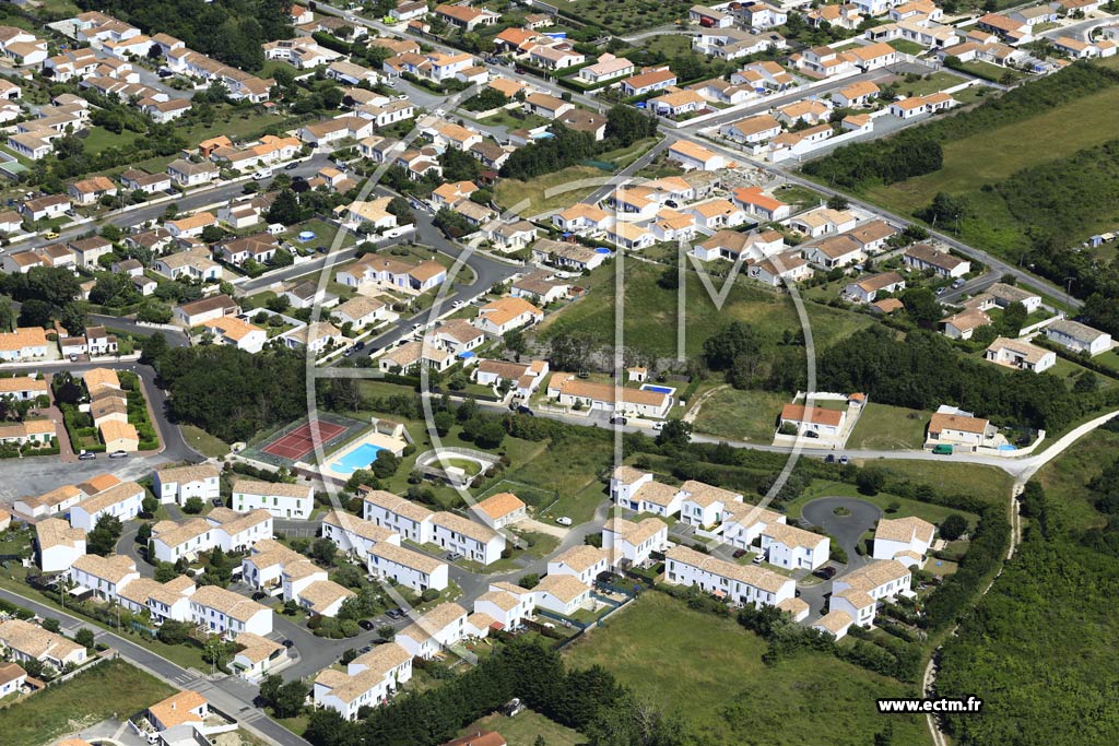 Photo arienne de Saint-Pierre-d'Olron