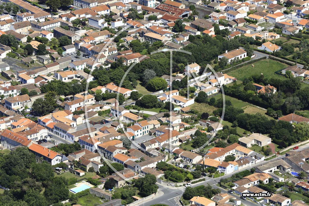 Photo arienne de Saint-Pierre-d'Olron