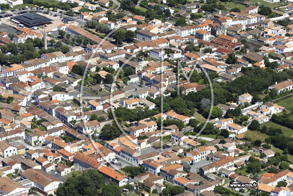 Photo arienne de Saint-Pierre-d'Olron