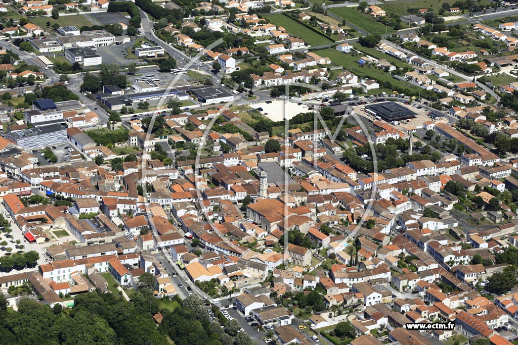 Photo arienne de Saint-Pierre-d'Olron