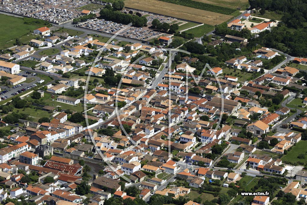 Photo arienne de Saint-Pierre-d'Olron