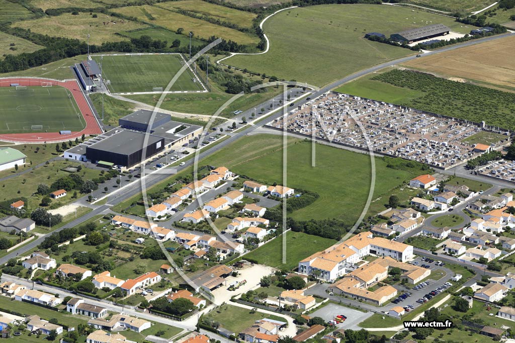 Photo arienne de Saint-Pierre-d'Olron
