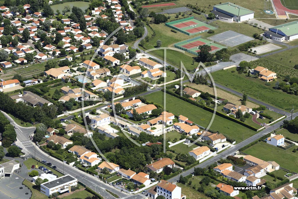 Photo arienne de Saint-Pierre-d'Olron