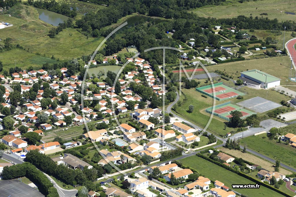 Photo arienne de Saint-Pierre-d'Olron