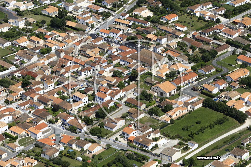 Photo arienne de Saint-Pierre-d'Olron