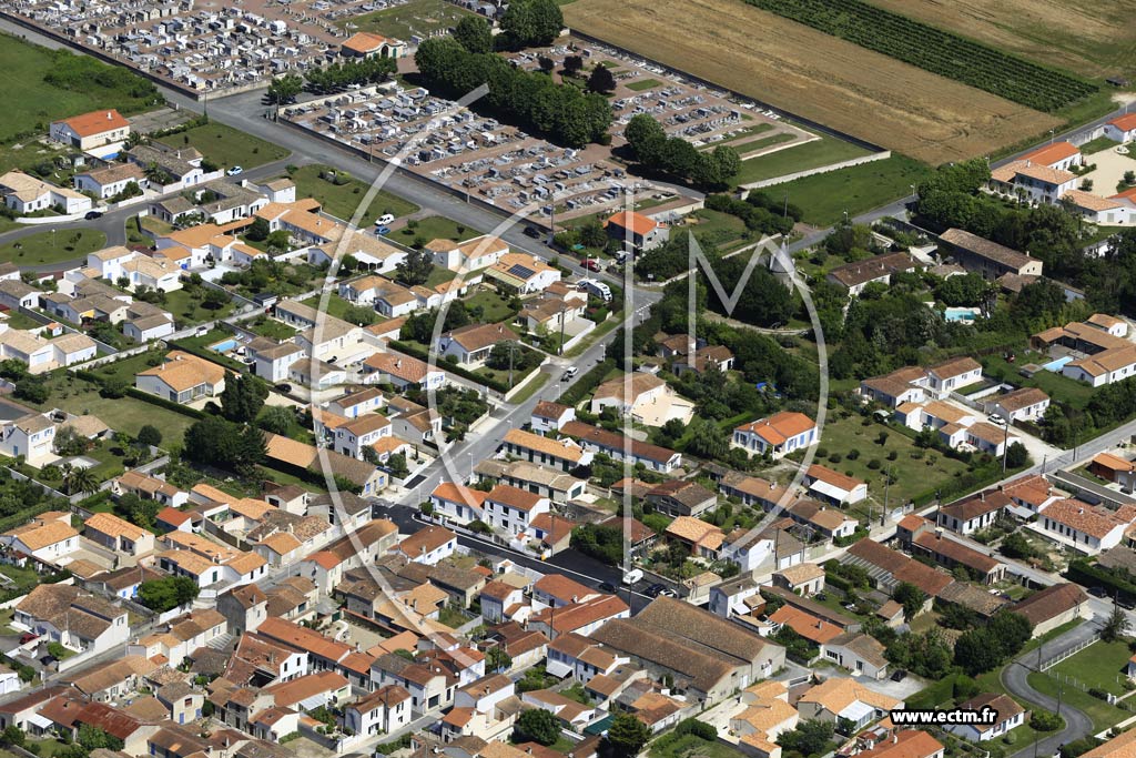 Photo arienne de Saint-Pierre-d'Olron
