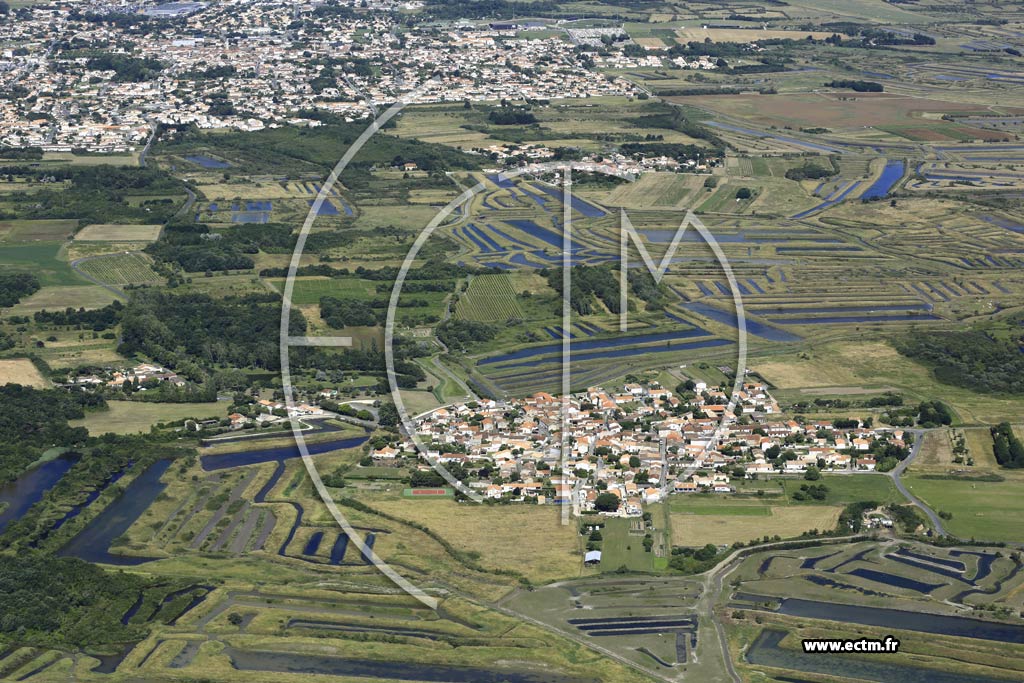 Photo arienne de Saint-Pierre-d'Olron (Arceau)