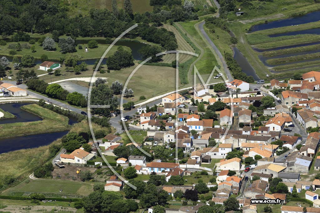 Photo arienne de Saint-Pierre-d'Olron (Arceau)
