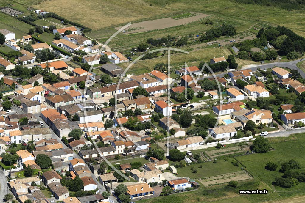 Photo arienne de Saint-Pierre-d'Olron (Arceau)