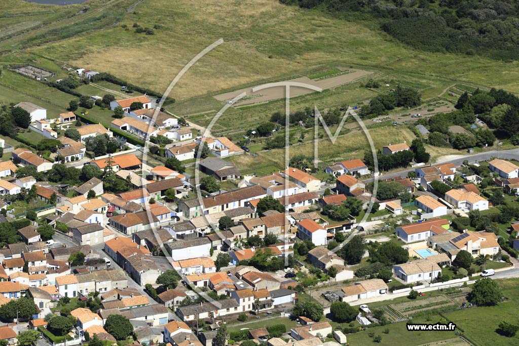 Photo arienne de Saint-Pierre-d'Olron (Arceau)