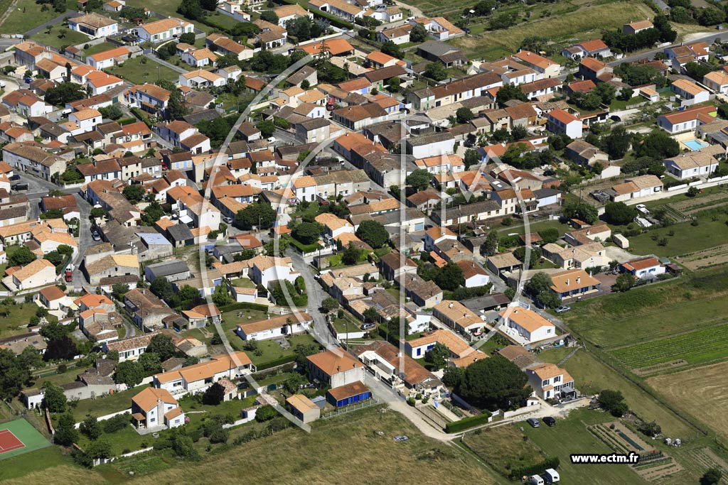 Photo arienne de Saint-Pierre-d'Olron (Arceau)