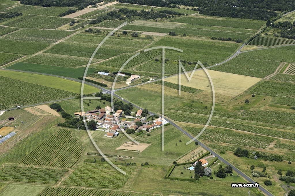 Photo arienne de Saint-Pierre-d'Olron (l'Echardire)