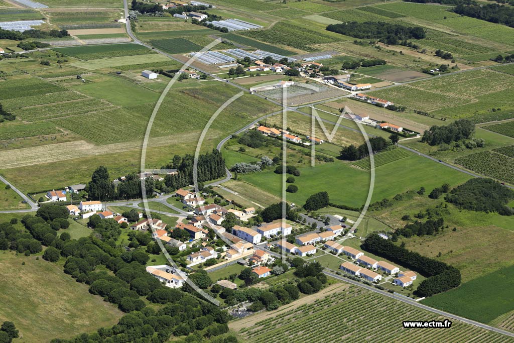 Photo arienne de Saint-Pierre-d'Olron (La Brimaudire)