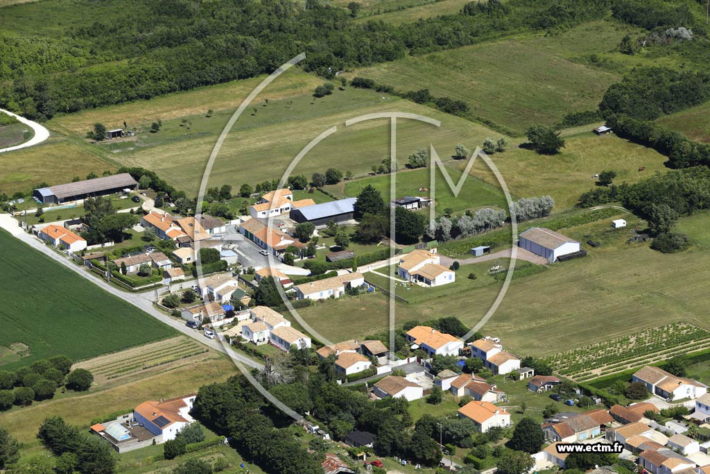 Photo arienne de Saint-Pierre-d'Olron (La Piouzire)