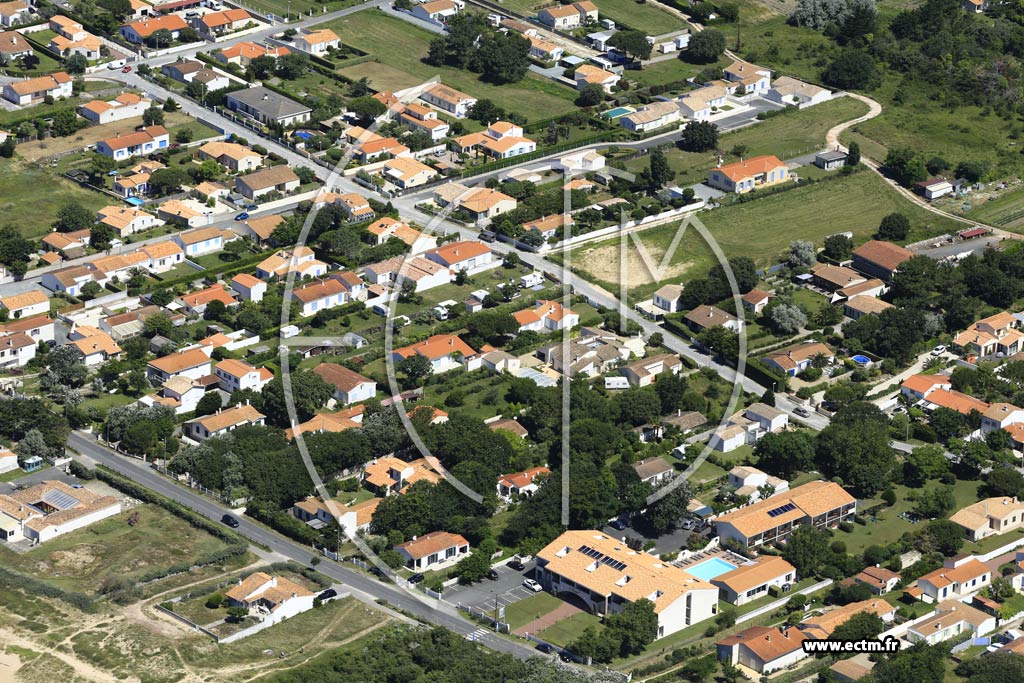 Photo arienne de Saint-Pierre-d'Olron (Les Garnaudires)