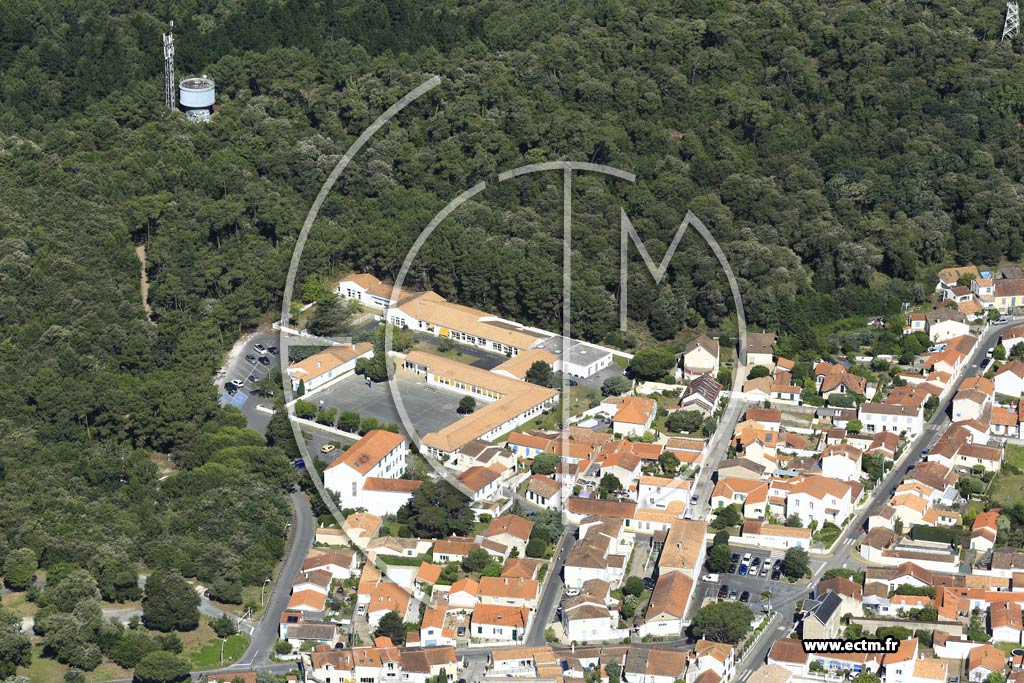 Photo arienne de Saint-Trojan-les-Bains