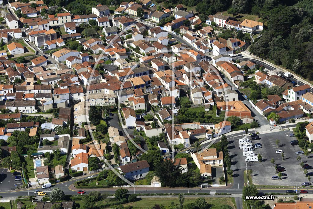 Photo arienne de Saint-Trojan-les-Bains