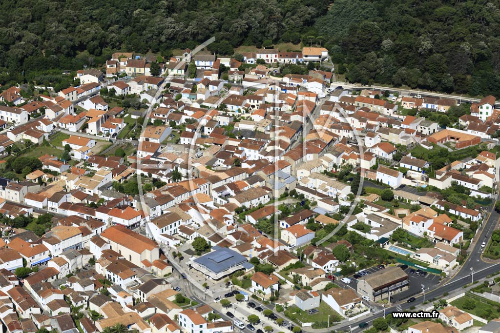 Photo arienne de Saint-Trojan-les-Bains