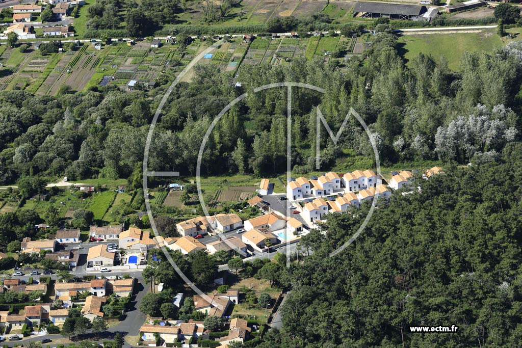 Photo arienne de Saint-Trojan-les-Bains (Alle Notre Dame des Bris)