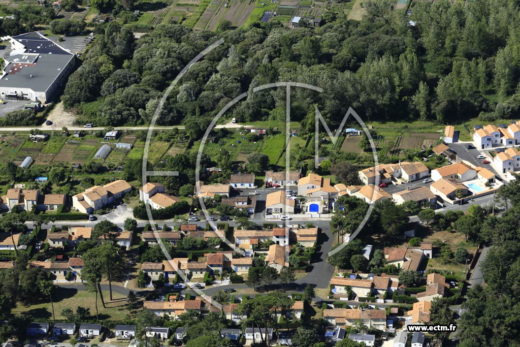 Photo arienne de Saint-Trojan-les-Bains (Alle Notre Dame des Bris)