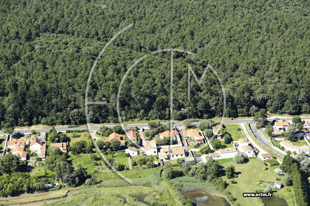 Photo arienne de Saint-Trojan-les-Bains (Avenue des Bouillats)
