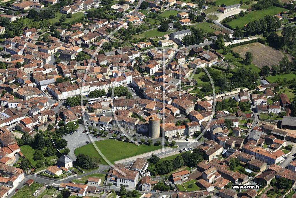 Photo arienne de Aulnay