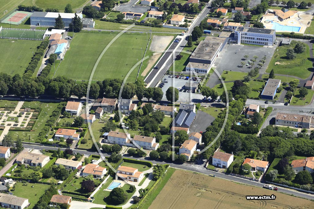 Photo arienne de Aulnay