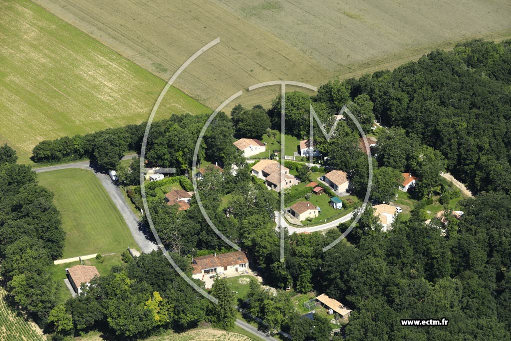 Photo arienne de Aulnay (Village de Vacances de Chante-Oiseau)