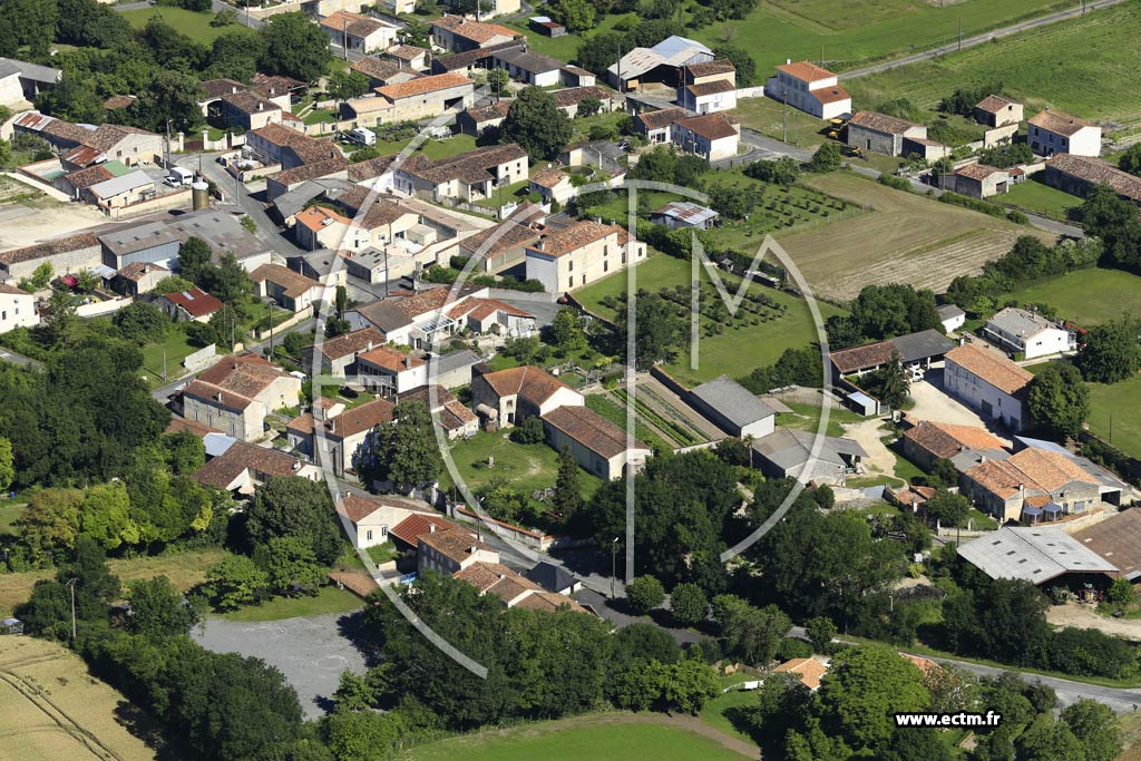 Photo arienne de Gibourne
