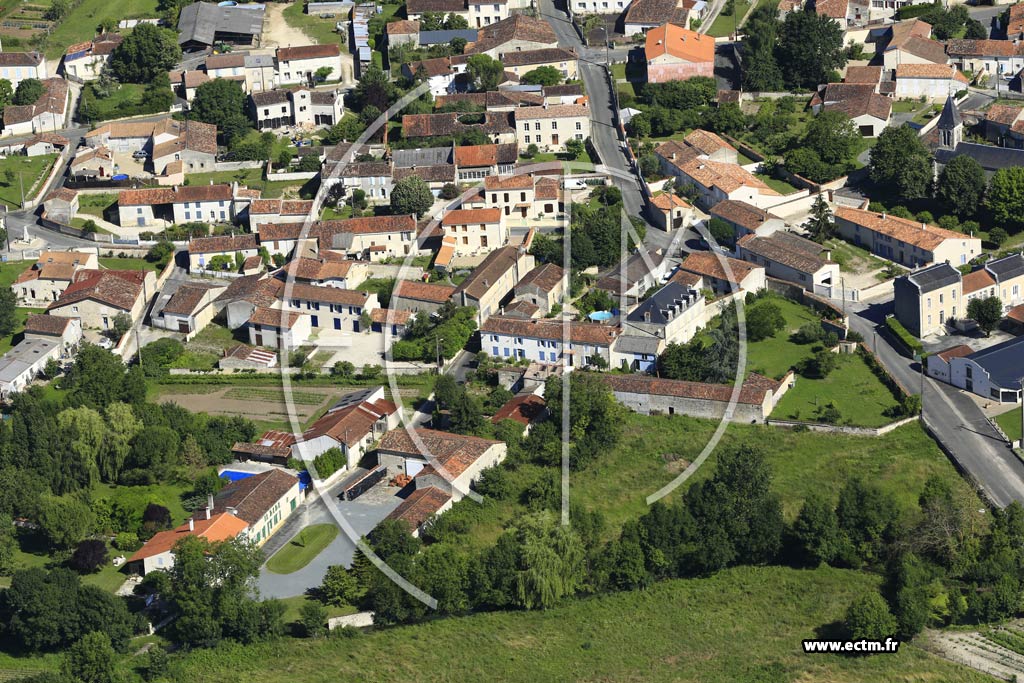 Photo arienne de Loir-sur-Nie