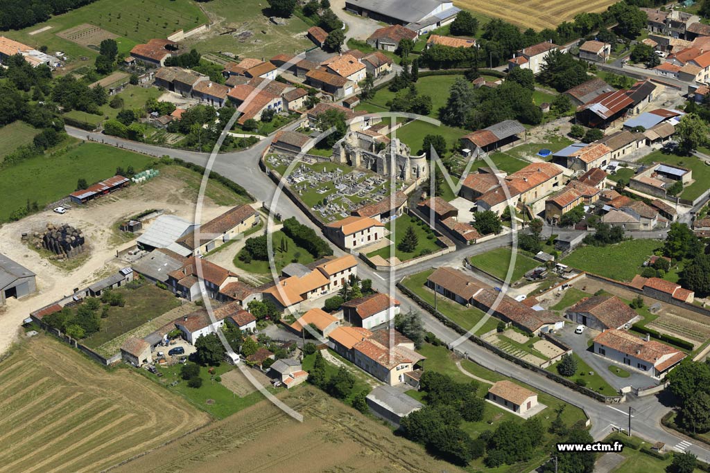 Photo arienne de Villiers-sur-Chiz