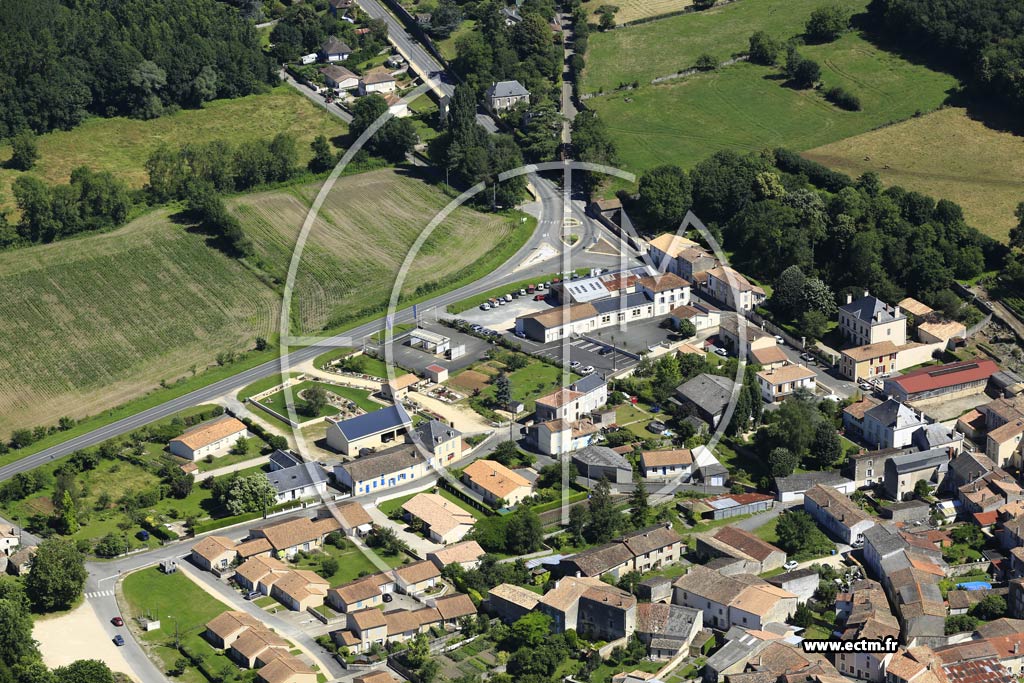 Photo arienne de La Mothe-Saint-Hray