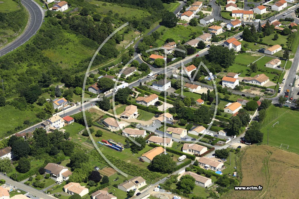 Photo arienne de Nanteuil