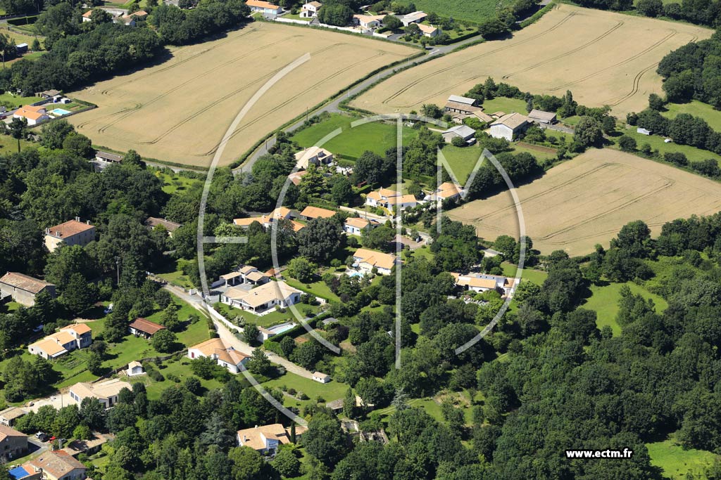 Photo arienne de Nanteuil