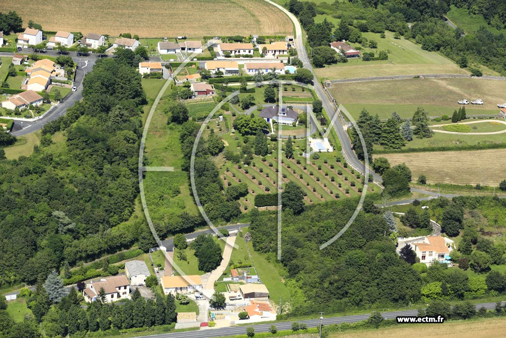 Photo arienne de Nanteuil