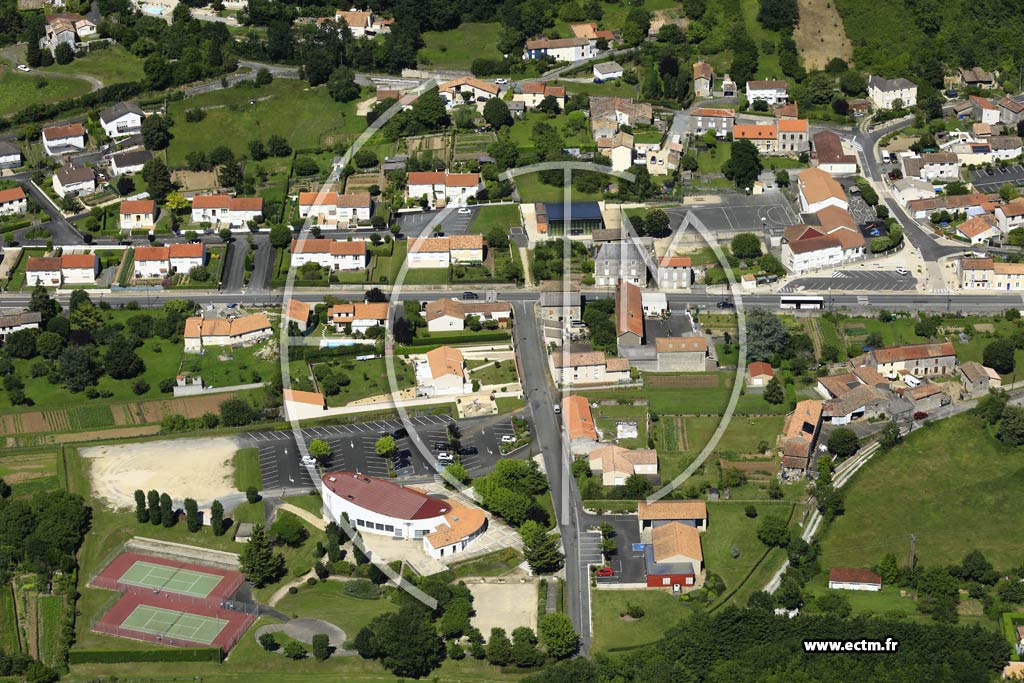 Photo arienne de Nanteuil