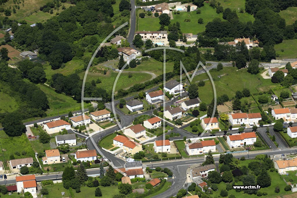 Photo arienne de Nanteuil