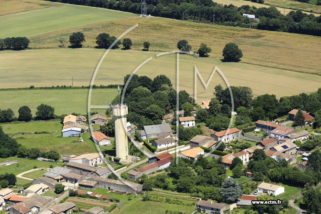Photo arienne de Saint-Martin-de-Saint-Maixent (Boisne)