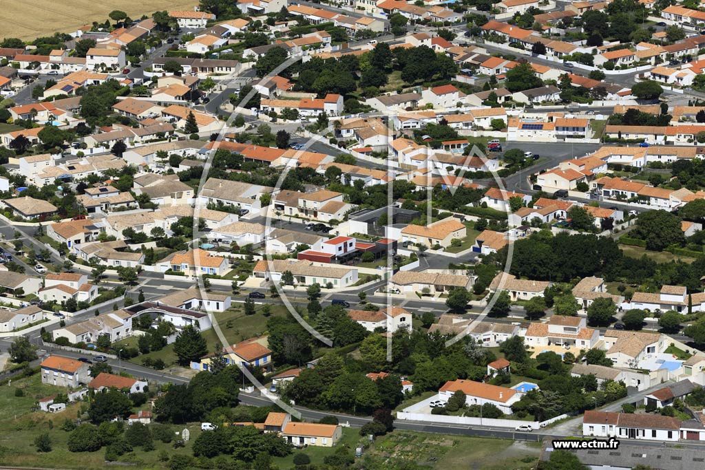 Photo arienne de Angoulins (La Monte Sud)