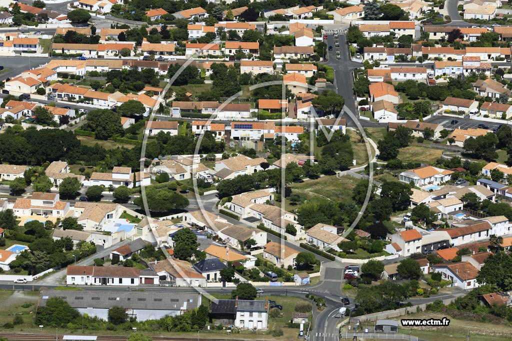 Photo arienne de Angoulins (La Monte Sud)