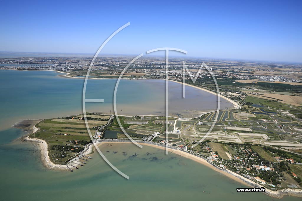 Photo arienne de Angoulins (Pointe de la Belette)