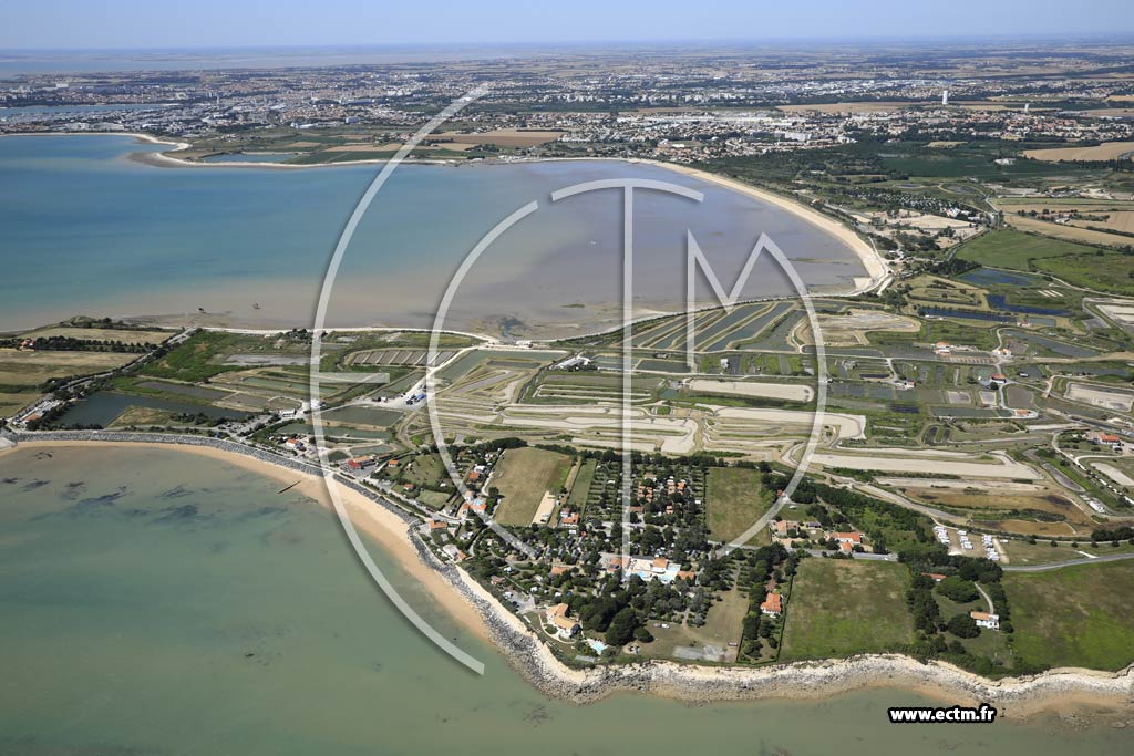 Photo arienne de Angoulins (Pointe des Chirats)