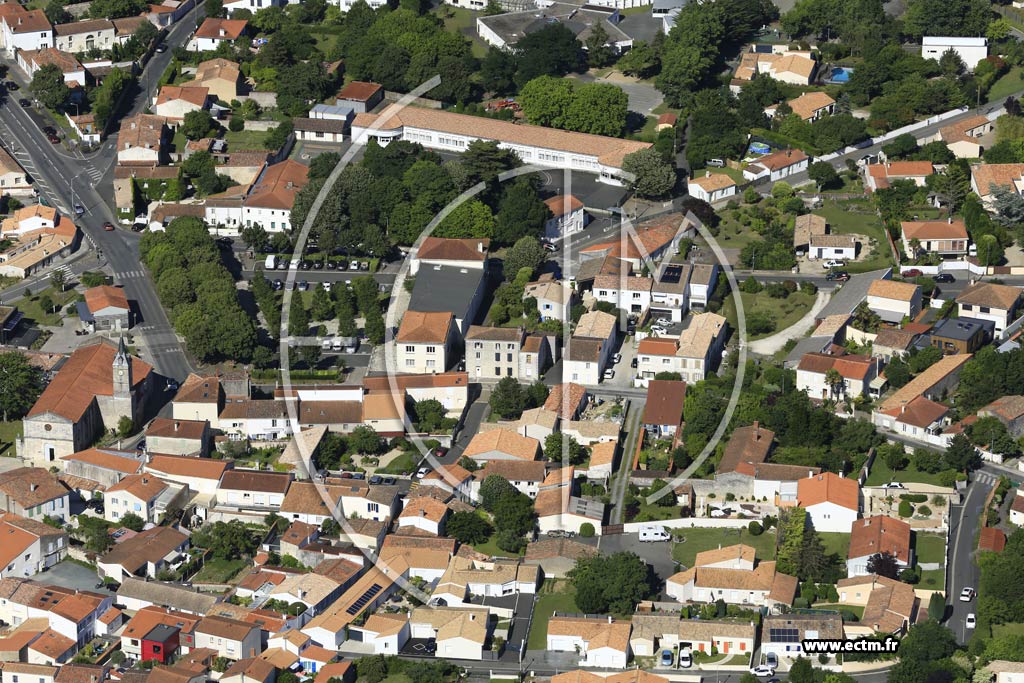 Photo arienne de Dompierre-sur-Mer