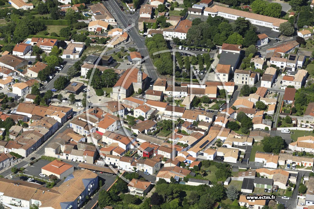 Photo arienne de Dompierre-sur-Mer