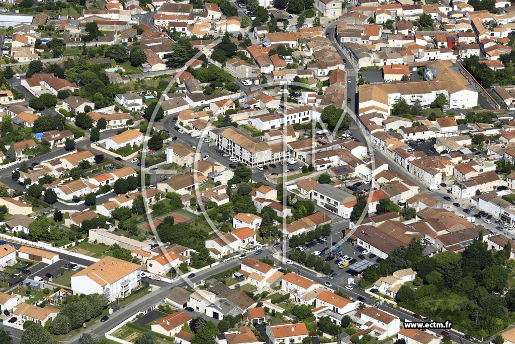Photo arienne de Dompierre-sur-Mer
